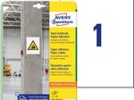 AVERY Zweckform Power-Etiketten L7877-20 weiß 210,0 x 297,0 mm