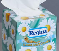 Regina Kosmetiktücherbox 3-lagig