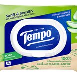 Tempo Feuchtes Toilettenpapier Aloe Vera 1-lagig