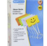 RAPESCO® Foldbackklammern farbsortiert 1.9 cm