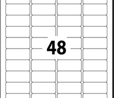 SIGEL Adressetiketten LA315 weiß 45,7 x 21,2 mm