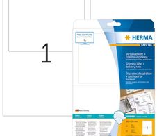 HERMA Adressetiketten 8316 weiß 182,0 x 130,0 mm