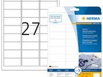 HERMA Namensetiketten 4511 weiß 63,5 x 29,6 mm