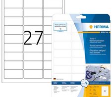 HERMA Namensetiketten 4511 weiß 63,5 x 29,6 mm