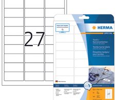 HERMA Namensetiketten 4511 weiß 63,5 x 29,6 mm