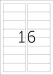 HERMA Namensetiketten 4515 weiß 88,9 x 33,8 mm