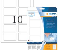 HERMA Namensetiketten 4514 weiß 80,0 x 50,0 mm