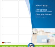 HERMA Adressetiketten 4500 weiß 63,5 x 33,9 mm