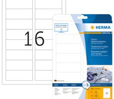 HERMA Namensetiketten 4588 weiß 88,9 x 33,8 mm