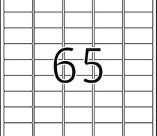 HERMA Adressetiketten 4504 weiß 38,1 x 21,2 mm