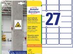 AVERY Zweckform Power-Etiketten L7874-20 weiß 63,5 x 29,6 mm