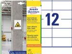 AVERY Zweckform Power-Etiketten L7875-20 weiß 105,0 x 48,0 mm