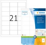HERMA Adressetiketten 8632 weiß 63,5 x 38,1 mm