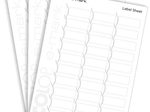 COLOP Etiketten für Digitalstempel weiß