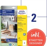 AVERY Zweckform Etiketten LR3655-10 weiß 210,0 x 148,0 mm