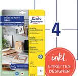 AVERY Zweckform Etiketten LR3483-10 weiß 105,0 x 148,0 mm