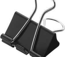 WESTCOTT Foldbackklammern schwarz 4.1 cm