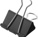 WESTCOTT Foldbackklammern schwarz 5 cm