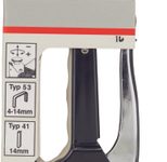 BOSCH Handtacker schwarz-chrom