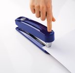 novus Heftgerät blau