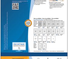 HERMA Etiketten 10725 weiß 38,1 x 21,2 mm