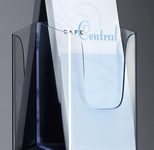 SIGEL Wand-Prospekthalter 1/3 DIN A4 1-Fach transparent