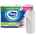 Zewa Küchenrollen WISCH&WEG Reinweiss 2-lagig