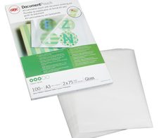 GBC Laminierfolien glänzend 75 mikron A3