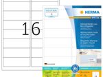 HERMA Etiketten 10730 weiß 99,1 x 33,8 mm