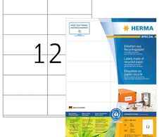 HERMA Etiketten 10733 weiß 105,0 x 48,0 mm