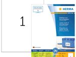 HERMA Etiketten 10738 weiß 297,0 x 210,0 mm