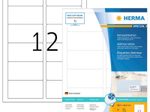 HERMA Adressetiketten 10776 weiß 88,9 x 46,6 mm