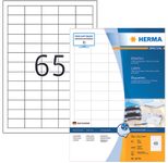 HERMA Etiketten 10778 weiß 38,1 x 21,2 mm