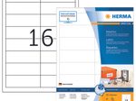 HERMA Etiketten 10780 weiß 97,0 x 33,8 mm