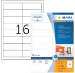 HERMA Etiketten 10780 weiß 97,0 x 33,8 mm