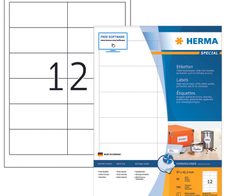 HERMA Etiketten 10781 weiß 97,0 x 42,3 mm