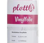 plottiX Wandtattoo-Folie 31.5 cm x 1 m hellrosa