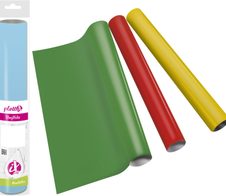 plottiX Wandtattoo-Folie 31.5 cm x 1 m lichtblau