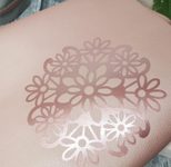 plottiX Aufbügelfolie 32 cm x 50 cm silber