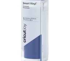 Cricut Vinylfolie permanent 13,9 cm x 121,9 cm blau