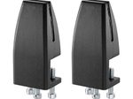 Neomounts NS-CLMP25BLACK Klemmensatz für Schreibtisch 2 Stk.