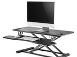 Neomounts NS-WS300BLACK Sitz-Steh-Arbeitsplatz