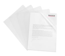 FALKEN Sichthüllen DIN A4 genarbt 0.09 mm