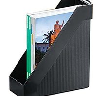 helit Stehsammler Kunststoff schwarz , DIN A4