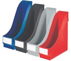 LEITZ Stehsammler Kunststoff rot , DIN A4