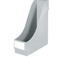 LEITZ Stehsammler Kunststoff grau , DIN A4