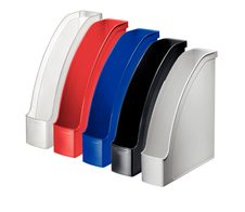 LEITZ Stehsammler Polystyrol frost , DIN A4