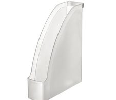 LEITZ Stehsammler Polystyrol frost , DIN A4