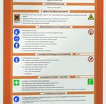 DURABLE Magnetrahmen selbstklebend A4 orange