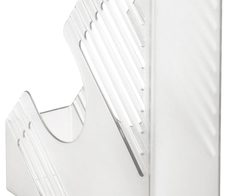 bene Stehsammler Polystyrol transparent , DIN A4